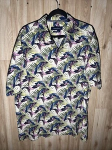 Tommy Bahama Plume Of The Nile Hawaiihemd Herren 2XL Seide Blumen - Bild 1 von 8