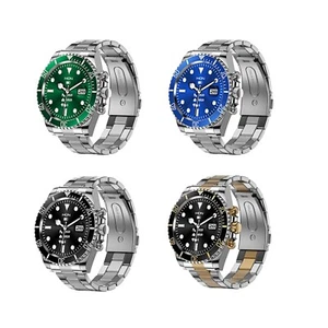 SMARTWATCH OROLOGIO BLUETOOTH 5.0 ANDROID IPHONE IOS PRESSIONE SANGUIGNA BATTITI - Foto 1 di 15
