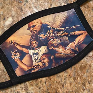DMX The Dog Hip Hop Rap Ruff Riders Face Mask Reusable Washable Double Layer - Picture 1 of 2