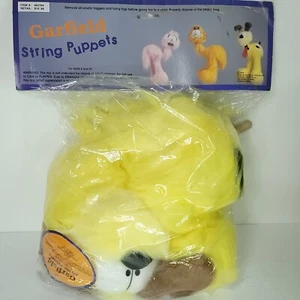 Plush Creations Garfield Odie String Marionette Walking Puppet Spencers Bag Torn - Picture 1 of 6