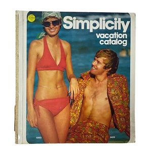 1974 Simplicity Summer Catalog Sewing Pattern Store Counter Book Fashion - Picture 1 of 10