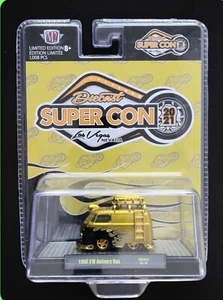 M2 1960 VW Delivery Van (Gold) 2021 Diecast Super Con Limited Edition 1008 Pcs - Picture 1 of 5