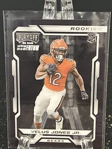 VELUS JONES JR.--2022 PANINI--CHRONICLES--PLAYOFF---ROOKIE--BEARS--FREE SHIPPING - Picture 1 of 2
