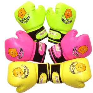 Guantes de Boxeo Divertidos para Niños 2-6 Años Niños Sanda Muay Thai Punch Guantes de Entrenamiento - Imagen 1 de 13