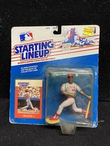 SL340 1988 Starting Lineup Baseball Eric Davis Cincinnati Reds - Picture 1 of 4