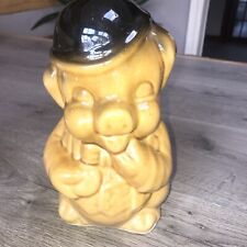 vintage pig in a suit and bowler hat money box