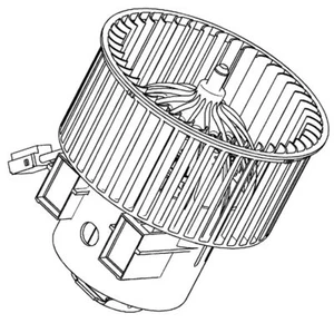 Ventilador soplador interior MAHLE Premium Line AB116000P para LAND ROVER FREELANDER LHD e - Imagen 1 de 14