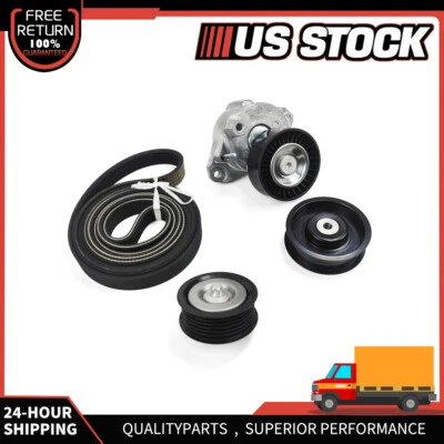 Juego de poleas tensoras de correa Gates para MERCEDES-BENZ C230 C280 C300 C350 CL550 E350 Foto 1 de 4