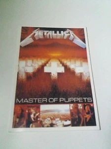 Courrier " Metallica Master Of Puppets " Comme Neuf Rare Postale - Picture 1 of 2