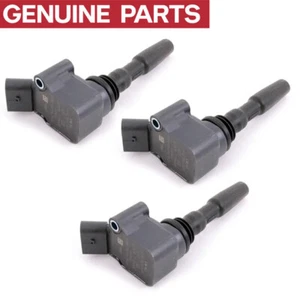 Genuine 3 PCS Ignition Coil For Audi Q2 VW Golf T-Roc SKODA Kamiq 1.0 04E905110K - Picture 1 of 7