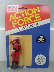VINTAGE ACTION MAN ACTION FORCE THE RED SHADOWS (SINGLE BUBBLE) RED SHADOW - Picture 1 of 11