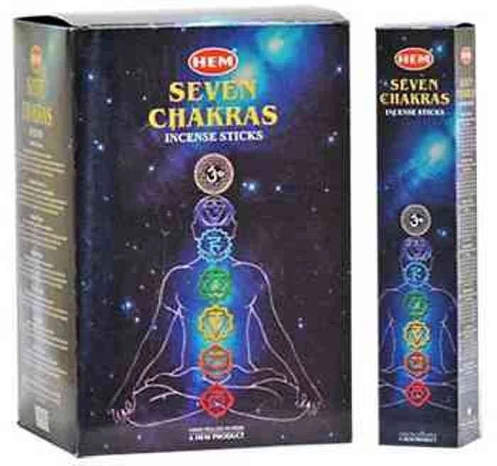 HEM Incense 35 Stick Pack - 7 Chakras - Image 1 of 1