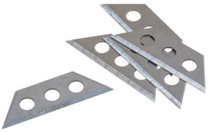 SHEFFIELD 12851 Blade, 1-1/8 in L, Steel Silver - Picture 1 of 2