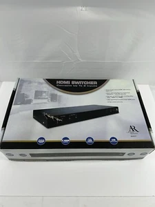 Acoustic Research HDMI Switcher ARHD21 with Remote and Manual - Box Included - Picture 1 of 23