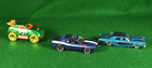 Mattel Diecast Cars 3 Piece Lot Decent Condition