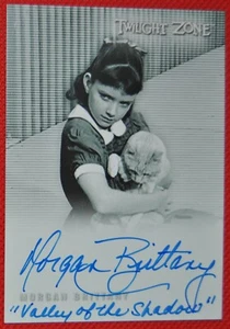 Morgan Brittany 2019 Twilight Zone Valley of the Shadow Auto Inscription Scarce! - Picture 1 of 2
