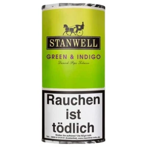 Stanwell Green & Indigo Pfeifentabak 5 x 40g Beutel versandkostenfrei - Bild 1 von 1