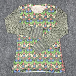 Sundance Before & Again Thermal Womens MD Long Sleeve Squirrel Knit Top USA NEW - Picture 1 of 8