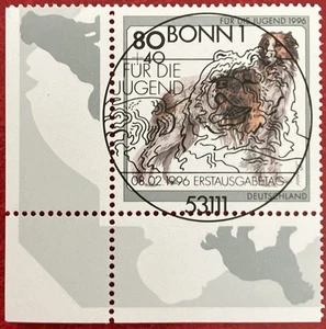 🇩🇪.BRD Bund Michel Nº 1836 Sellado con sello central de primer día (1996) - Imagen 1 de 1