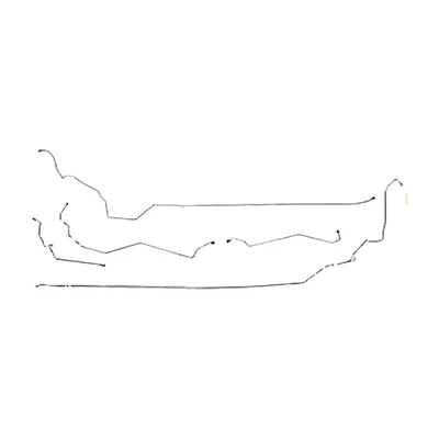 Kit de línea de freno intermedio para Buick Century 1999-2005 acero AIN0003OM Foto 1 de 2