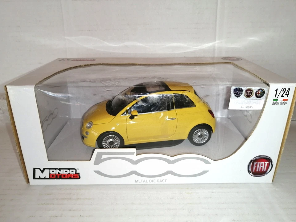 FIAT NUOVA 500 MONDO MOTORS SCALA 1/24 - Immagine 1 di 1