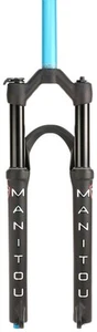 Manitou Markhor Suspension Fork - 29", 100 mm, 9 x 100 mm, 51 mm Offset, Matte - Picture 1 of 3