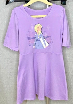 Disney - Frozen II - Princesa Elsa - Vestido Manga 3/4 Niñas - Talla XS 4/5 Foto 1 de 4