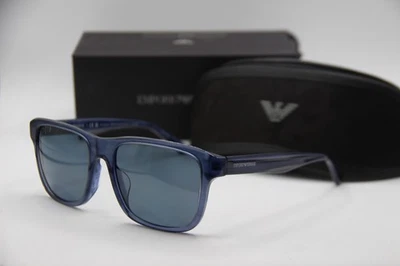 НОВЫЙ EMPORIO ARMANI EA 4208F 6054/80 СИНИЙ ПОЛЯРИЗОВАННЫЕ ПОДЛИННЫЕ СОЛНЦЕЗАЩИТНЫЕ ОЧКИ 57-18 - Изображение 1 из 4