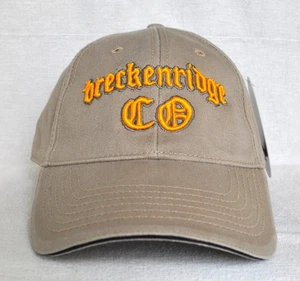 *BRECKENRIDGE COLORADO* Skiing Snowboarding Ball cap hat *OURAY 51033* - Picture 1 of 3
