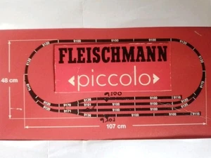 Fleischmann Piccolo Vías Circuito Modelismo Ferroviario Completo Escala N - Imagen 1 de 5
