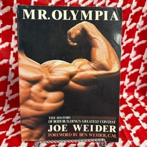 Vintage 1985 Mr. Olympia Book Joe Weider Bodybuilding History IFBB - Picture 1 of 7