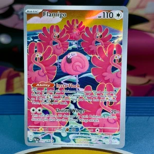 Flamigo - 227/193 - Illustration Rare - Paldea Evolved - Englisch - Pokemon - Bild 1 von 2