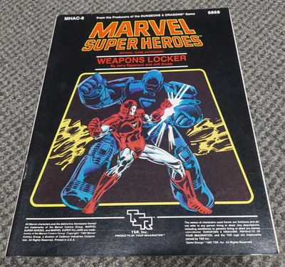 Weapons Locker - Marvel Super Heroes Role Playing Game 6868 MHAC-8 - Image 1 of 4