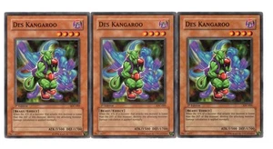 Yugioh - 3X Des Kangaroo - Común - 1ª Edición - COI-005 - Juego ligero - Imagen 1 de 1