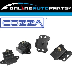 2 Engine + 2 Gearbox Mount Set for Patrol GQ Y60 3/91~97 4.2L TB42S TB42E TD42 - Picture 1 of 3