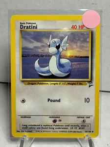 Juego base 2 JCC Pokémon Dratini 38/130 LP - Imagen 1 de 2