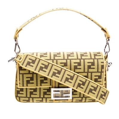 Fendi Baguette Amarillo FF Zucca Nuevo con etiquetas Foto 1 de 4