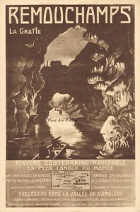 Belgien Grotte De Remouchamps Aywaille Vintage Postkarte B69 - Bild 1 von 2