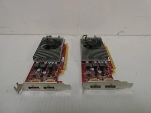 Lot of 2 AMD Radeon RX 550 2GB Video Card DisplayPort Dell YRDRX 0YRDRX LP - Picture 1 of 5