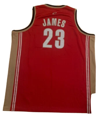 LeBron James Cleveland Cavaliers Mitchell & Ness 2003-04 Hardwood Classics SZ 50 - Image 1 of 4