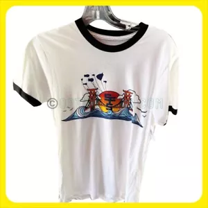 T-Shirt San Fransokyo quadratisch Ringer für Erwachsene WEISS SAN FRANCISCO BRIDGE SCHWARZ HEISS! - Bild 1 von 10