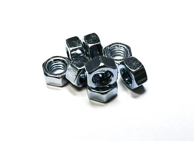 TRINITY FASTENER (500) 5/16"-18 Hex Nuts - Grade 2 - Zinc