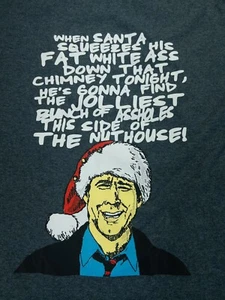 T Shirt Mens Size 2XL New No Tags Chevy Chase 90’s Holiday Movies Comedy - Picture 1 of 6