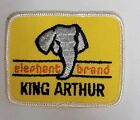 ELEPHANT BRAND KING ARTHUR FERTILIZER VINTAGE PATCH 3 1/4"