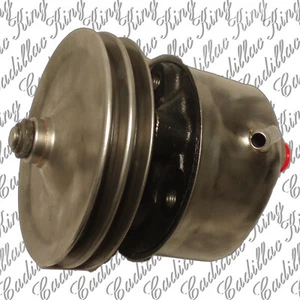 68-70 Cadillac Power Stering Pump with container and pulley 1968 1969 1970 - Picture 1 of 21