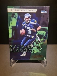 RUSSELL WILSON SEATTLE SEAHAWKS NFL PANINI ABSOLUTE 2017 TRADING CARD KARTE - Bild 1 von 2
