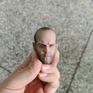 Belet 1:6 BT012 Scultura testa Jason Statham scolpita per bambole corpo figura maschile 12 - Foto 1 di 12
