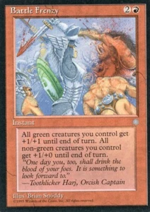 2X BATTLE FRENZY RED ICE AGE MTG MAGIC HP X2 (yourdeckbuilder) - Picture 1 of 1