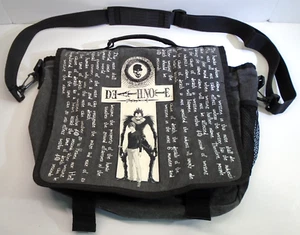 Borsa Messenger Death Note Shonen Jump Promo Tracolla Manga Anime Libro Borsa BLKGRY - Foto 1 di 13