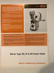 Servo Tipo 50, 70 y 90 Alimentaciones Giratorias para Varios Modelos #D - Imagen 1 de 4